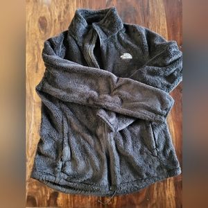 THE NORTH FACE WOMEN'S SZ L JACKET BLK GREAT CONDITION